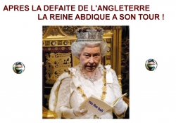 
               Meilleures images droles  DIEU HAS NOT SAVED THE QUEEN ! 
              