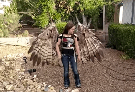 
               Meilleures image drole  Elle a des ailes ! 
              