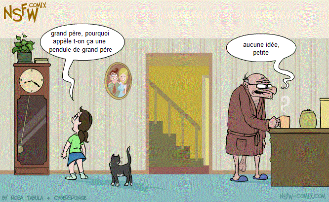 
               Meilleures image drole  Le pourquoi du pendule. 
              