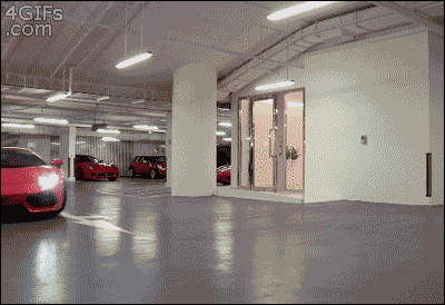 
               Meilleures images droles  Parking à l'étage 
              