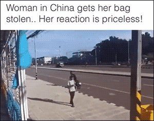 
               Meilleures images drôles  Il lui vole son sac: Elle lui vole son scooter ! 
              