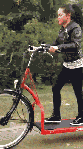 
               Meilleures images drôles  Un vélo pour marcher 
              