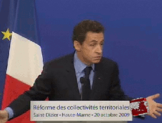 
               Meilleures images drôles  Pourquoi Sarko a la bougeotte ? 
              