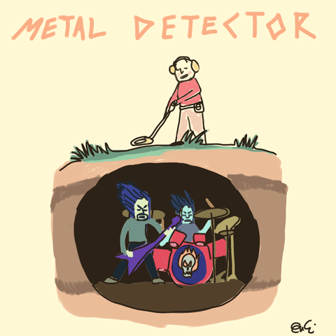 
               Meilleures image drole  détecteur de métal 
              
