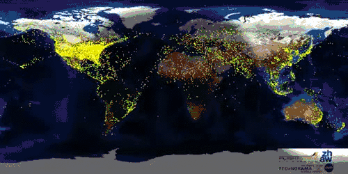 
               Meilleures image drole  Plus de lumières dans le ciel que sur terre. 
              
