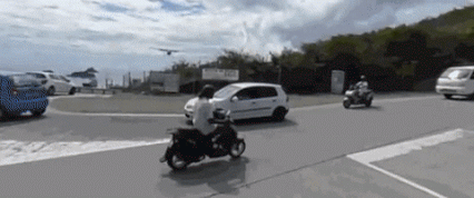 Image hilarante Atterrissage en rase-mottes