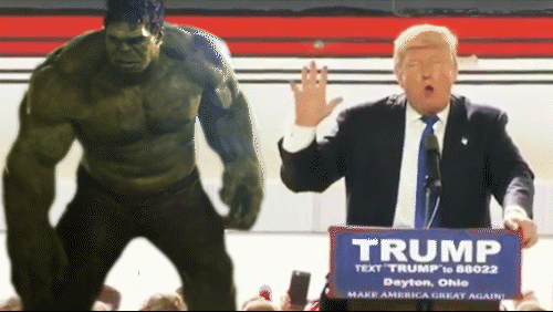 
               Meilleures images droles  Hulk ne se trump pas! 
              