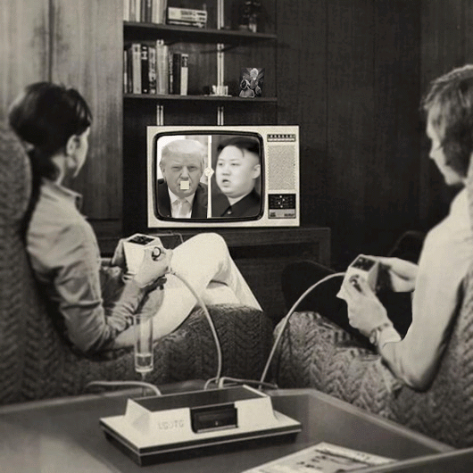 
               Meilleures image drole  Trump vs Kim Pong-un : la partie n'est pas finie 
              