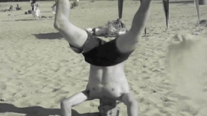 
               Meilleures images droles  Jeu de plage: Oups ! 
              