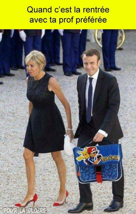 
               Meilleure photo blague  le petit a fait aussi sa rentrée 
              