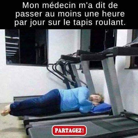 
               Meilleures images droles  il a tout compris au sport lui 
              