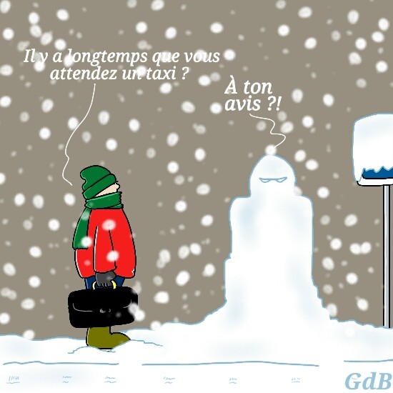 
               Meilleures images drôles  C'est l'hivers 
              