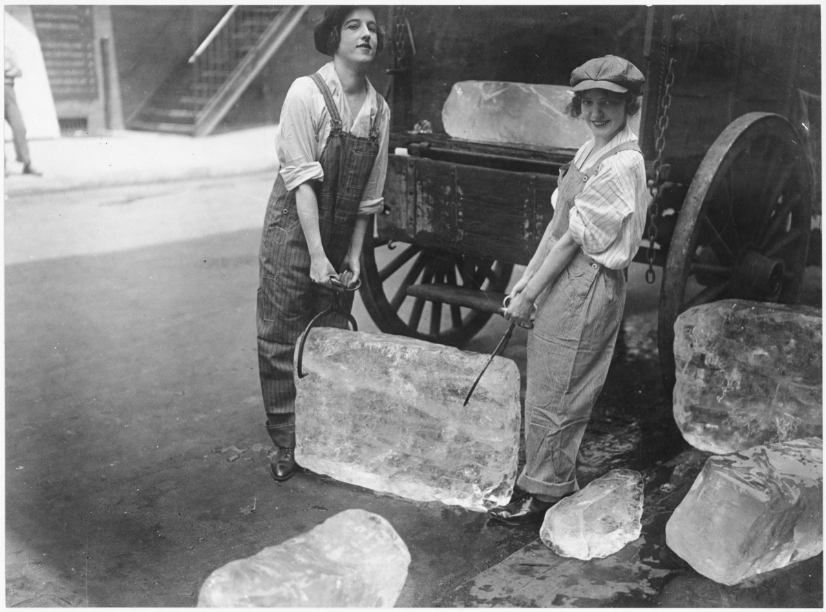 
               Meilleures images drôles  Livreuses de glace 
              