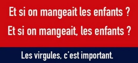 
               Meilleures images droles  une bonne ponctuation fait tout... 
              