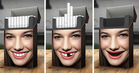  Image amusante  Le Plus Original des Paquets de Cigarettes... , photo blague
              
