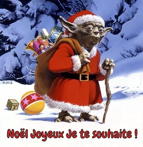  Image comique  que la force soit avec toi ! 
              