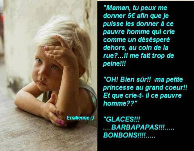 
               Meilleures images droles  Tout ce que tu voudras ma Nine... 
              