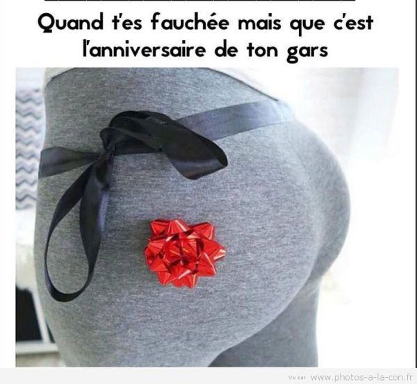  Image hilarante  c'est un magnifique cadeau , photo blague
              