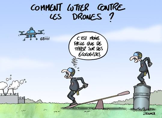  Image cocasse  Les drones... , photo blague
              