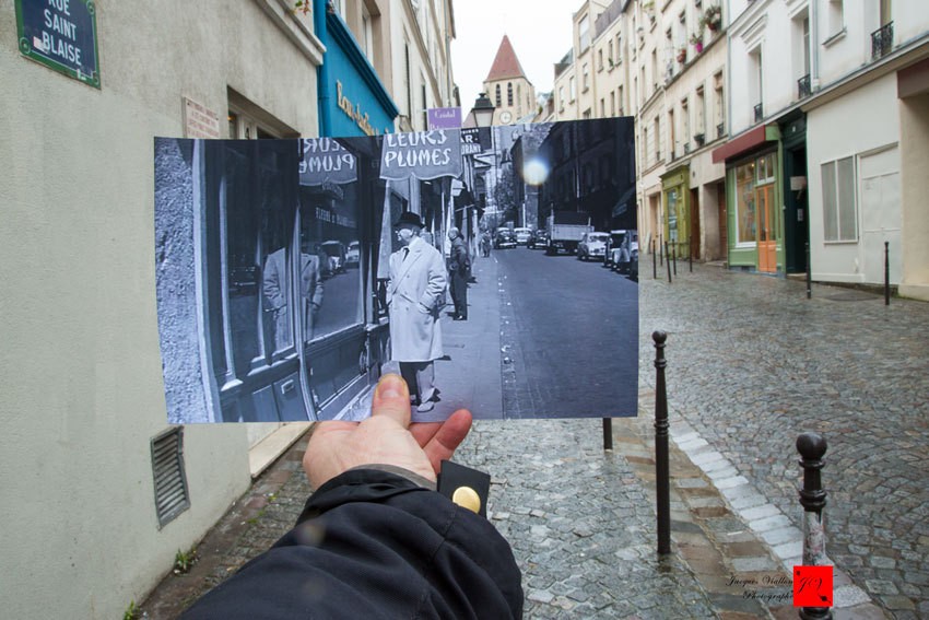  Image comique  Avant/Après Rue Saint Blaise 
              