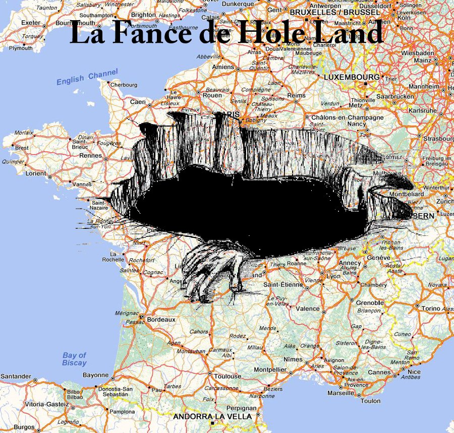  Image tordante  La Hole Land 
              