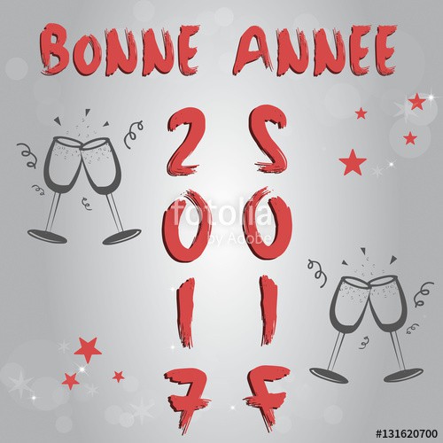  Image curieuse  Bonne année 
              