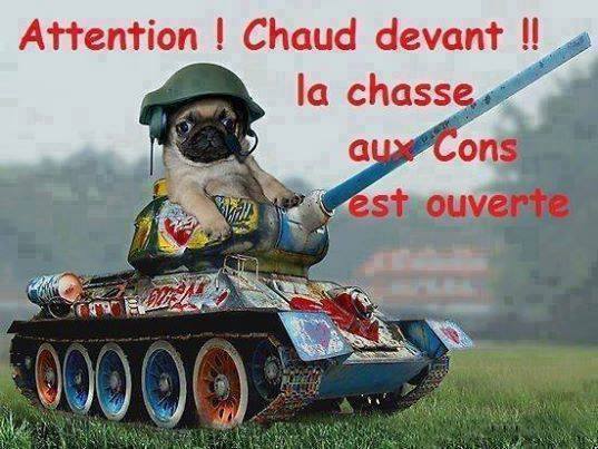  Image curieuse  Ouverture de la chasse ... , photo blague
              