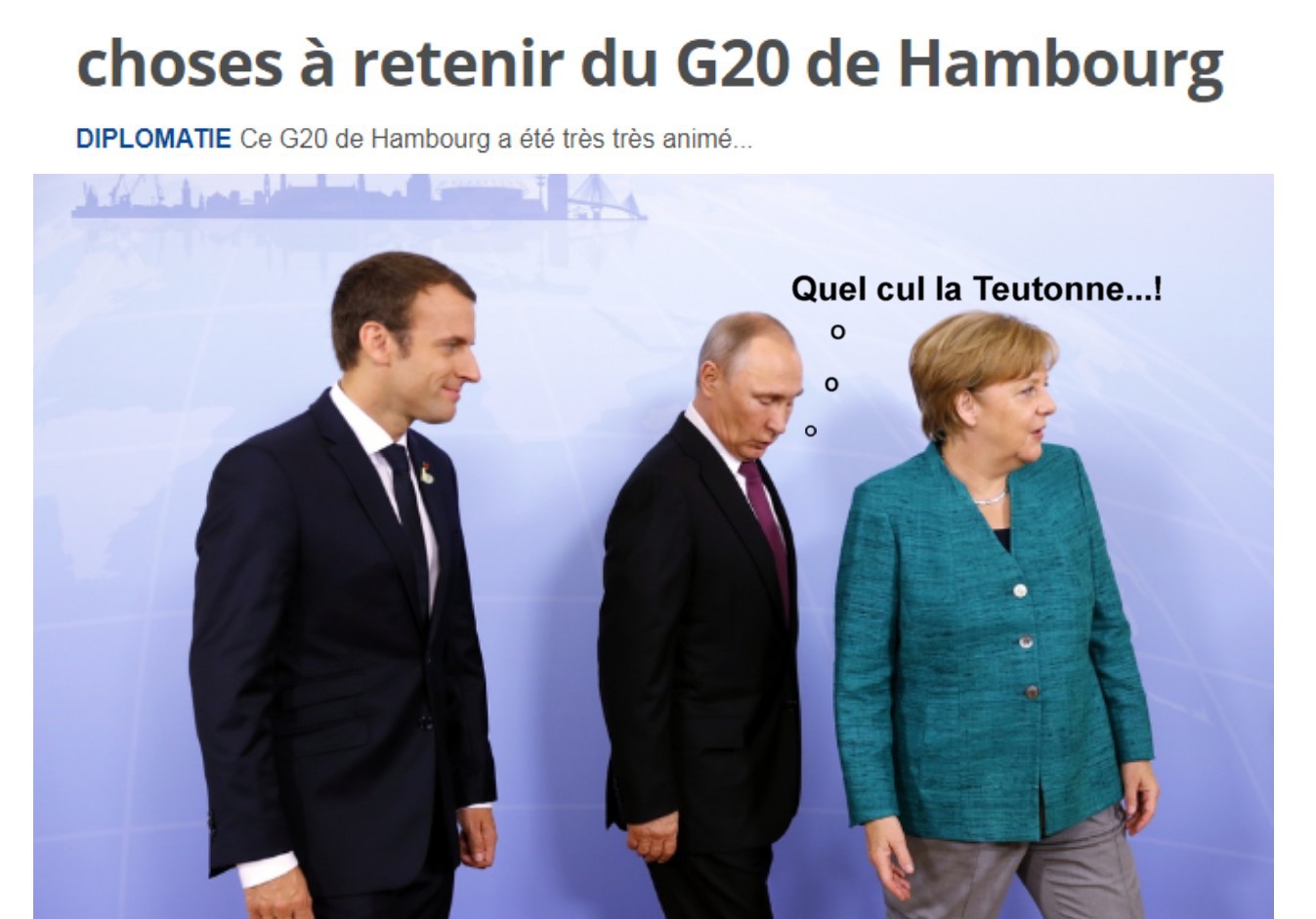
               Meilleures images droles  A PART CA...RIEN DE NEUF ! 
              