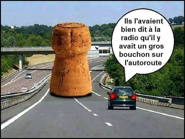 
               Meilleures image drole  Gros bouchon à liège 
              
