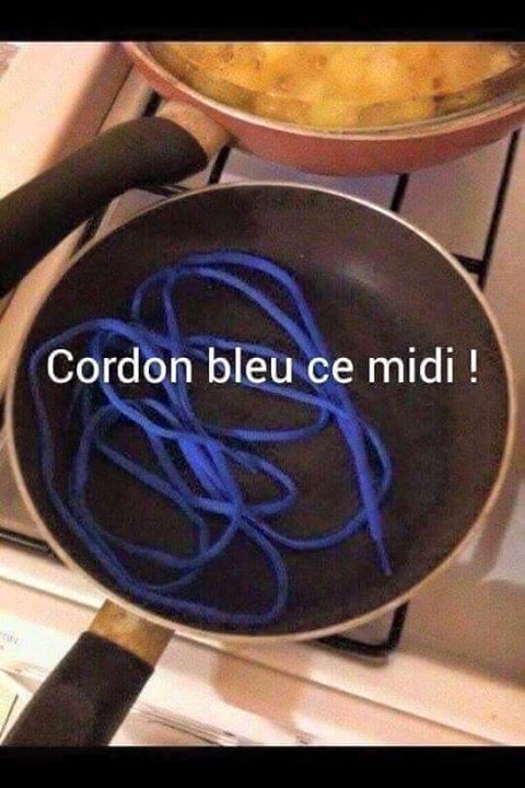 
               Meilleures image drole  allez je file vite en cuisine ca crame 
              