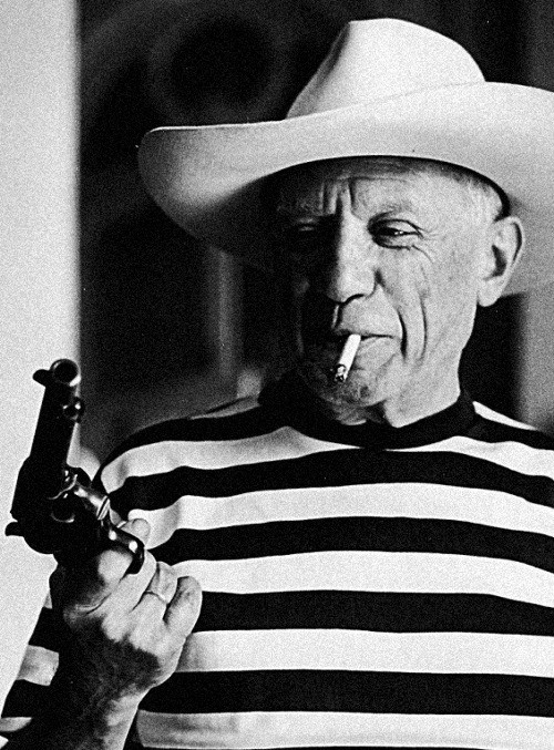  Image comique  Picasso Pistoléro 
              