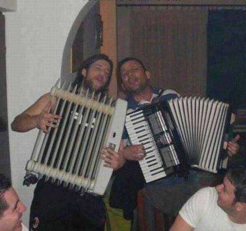 
               Meilleures images drôles  Deux virtuoses... 
              