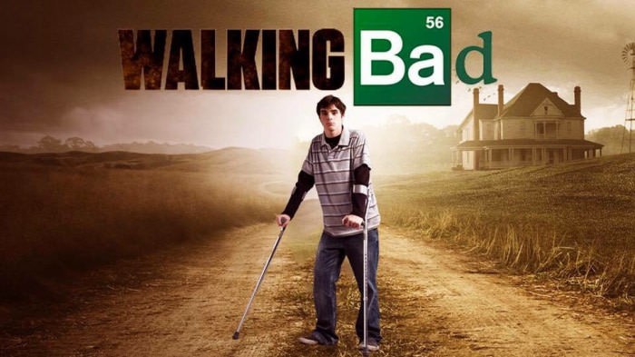  Image curieuse  Nouvelle série télé: Walking Bad , photo blague
              