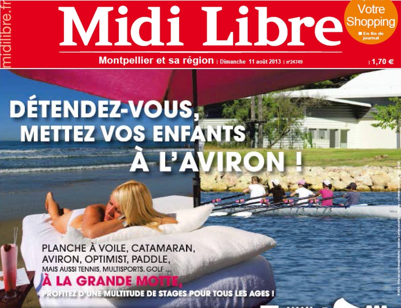 
               Meilleures image drole  l'aviron 
              
