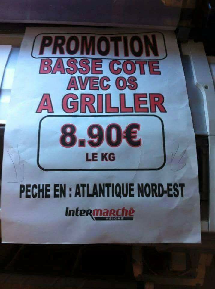 
               Meilleures images droles  Produit de la mer 
              