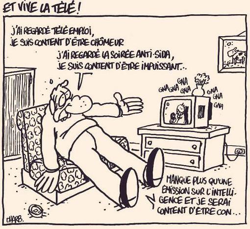 
               Meilleures images droles  Et vive la TV . . . 
              