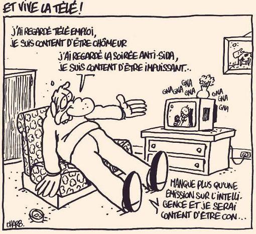 
               Meilleures image drole  Et vive la TV . . . 
              