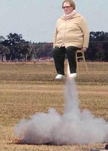 
               Meilleures images drôles  Bonjour Mamie! ça gaz? 
              