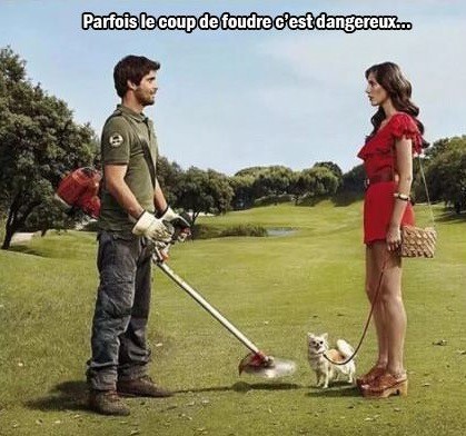 
               Meilleure photo blague  L'amour est aveugle ^^ 
              
