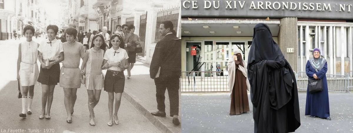 Image tordante  Tunis 1970 - Paris 2017 , photo blague
              