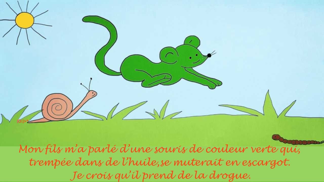 
               Meilleures images droles  Je l'attrape par la queue 
              
