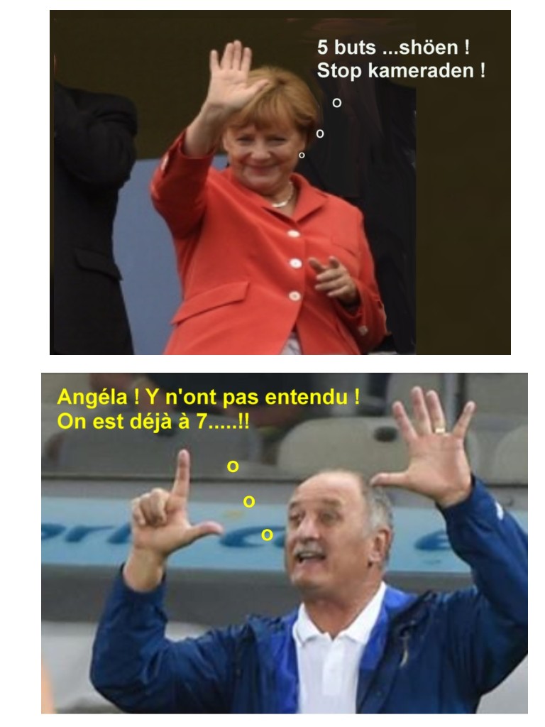 
               Meilleures images droles  ALLEMAGNE - BRESIL ANALYSE MATHEMATIQUE DU MATCH 
              