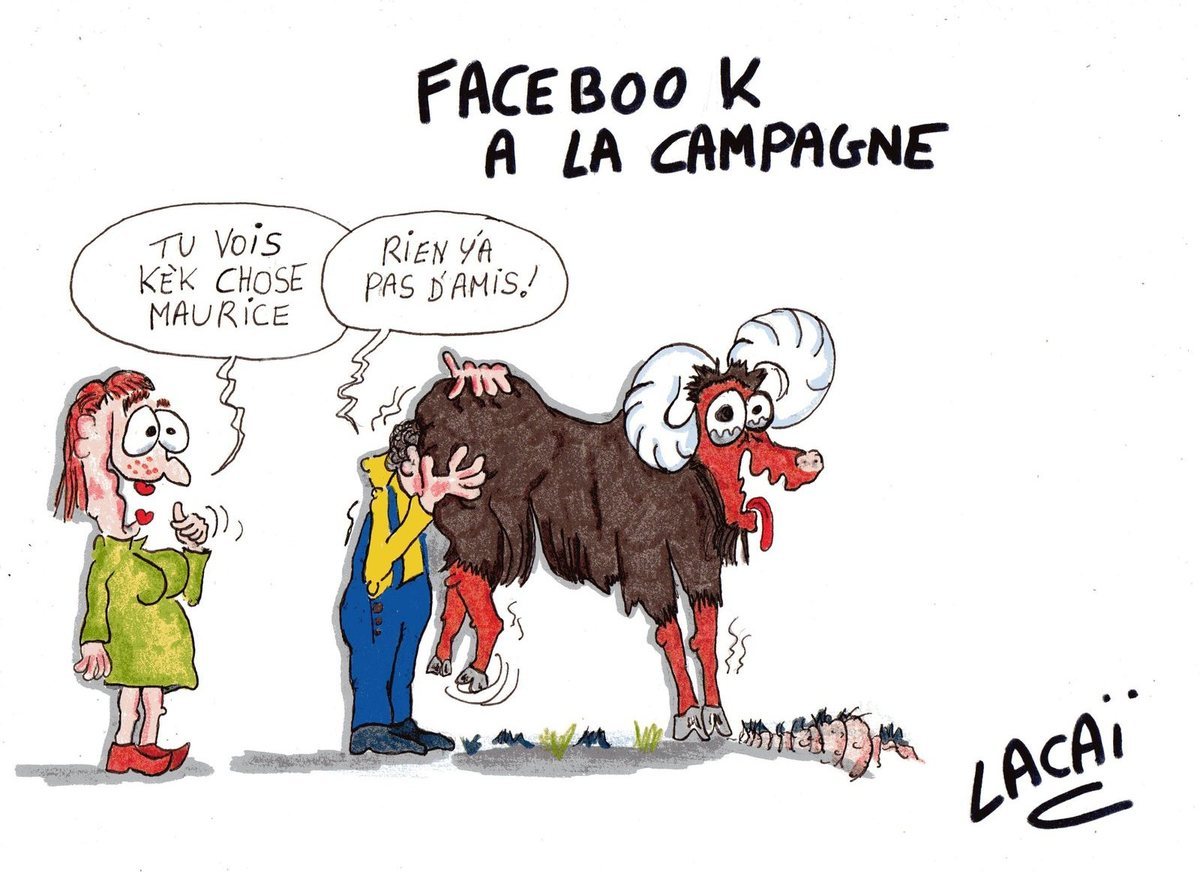 
               Meilleures images drôles  Internet arrive enfin à la campagne 
              