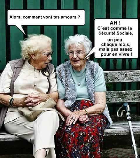 
               Meilleure image drole  amour et sécurité sociale font bon ménage 
              