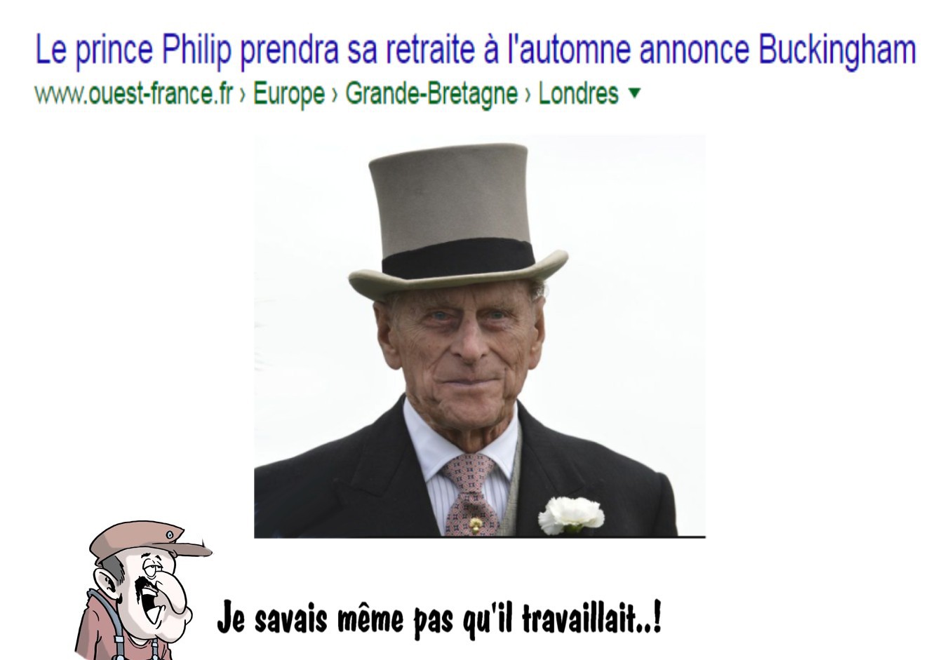 
               Meilleures images droles  ON ESPERE POUR LUI QU'ELLE SERA CONSEQUENTE ! 
              