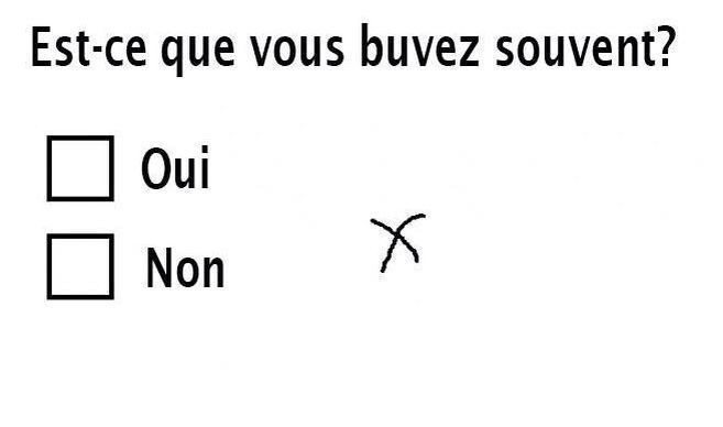 
               Meilleures images blagues  Si je bois ? 
              
