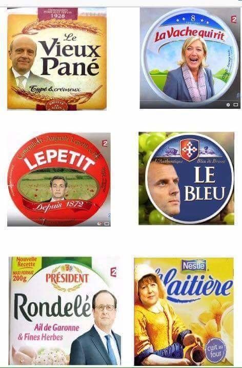 
               Meilleures image drole  La France des fromages 
              