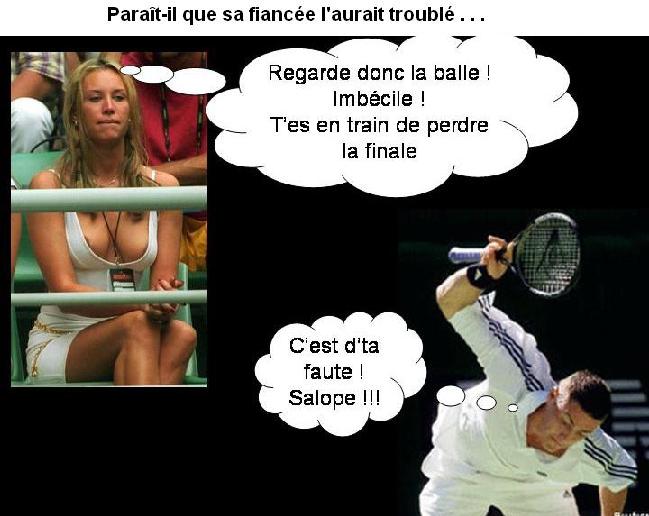  Image originale  Pourquoi Marat Safin a perdu , photo blague
              