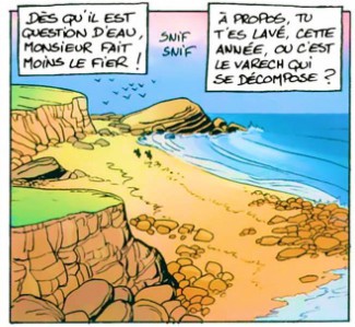  Image hilarante  histoire d'eau 
              