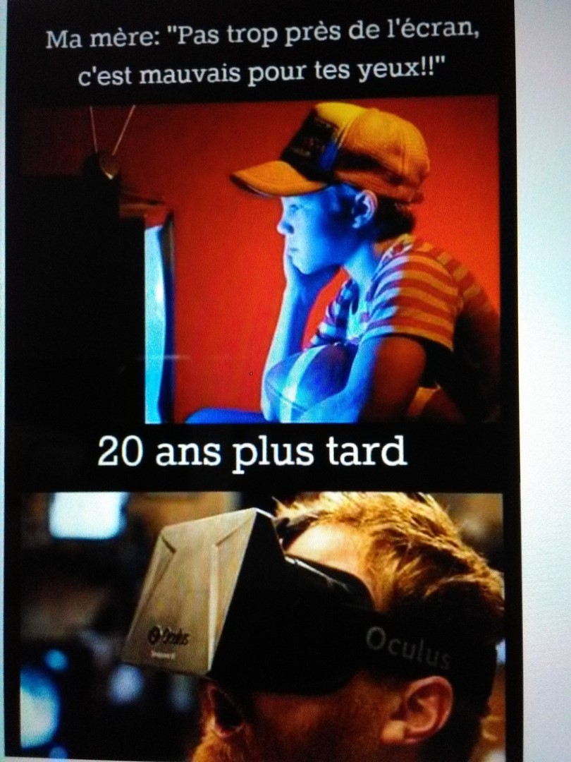  Image rigolote  Les temps ont changé ! , photo blague
              